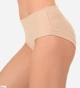 Бежевые высокие трусы кюлот Laura Biagiotti 90227 Skin 52(3XL) Бежевый - изображение 4