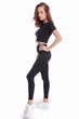 Черные домашние лосины Jadea 4192 Nero 48(XL) Черный - изображение 4