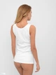 Белая майка миди Jadea 9205 Bianco 52(3XL) Белый - изображение 2