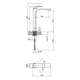 Смеситель для раковины Qtap Slavonice высокий QTSLA1042H103B Black Matt - изображение 3