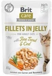 Влажный корм для кошек Brit Care Cat pouch 85 г (с тунцом в желе) 100533/0556 - изображение 1