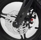 Детский двухколесный велосипед CORSO Connect MG-14014 колеса 14" с дисковыми тормозами и дополнительными колесами, Сине-черный - изображение 5