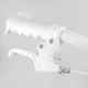 Детский двухколесный велосипед CORSO Revolt MG-16038 колеса 16" с дисковыми тормозами и дополнительными колесами, Бело-розовый - изображение 4