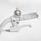 Детский двухколесный велосипед CORSO Revolt MG-18566 колеса 18" с дисковыми тормозами и дополнительными колесами, Бирюзово-белый - изображение 4