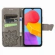 Чехол-книжка с рисунком UniCase Butterfly Pattern для Samsung Galaxy M13 (M135) - Grey - изображение 4