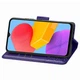 Чехол-книжка с рисунком UniCase Butterfly Pattern для Samsung Galaxy M13 (M135) - Purple - изображение 4
