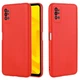 Защитный чехол Deexe Silicone Case для ZTE Blade A71 - Red - изображение 2