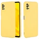 Силиконовый (TPU) чехол Deexe Silicone Case для ZTE Blade A71 - Yellow - изображение 2