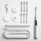 Зубная электрощетка Oclean X Pro Elite Set Limestone Grey (6970810552089) - изображение 5