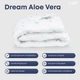 Ковдра Balakhome ALOE VERA (алое вера) 350 г\м2 210*180 см двоспальне - зображення 4