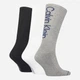 Набор мужских носков высоких хлопковых Calvin Klein Jeans So3p Athleisure 7012187250-039 One Size 3 пары коттон Mid Grey (8720245219648) - изображение 2