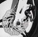 Детский двухколесный велосипед CORSO Revolt MG-14309 колеса 14" с дисковыми тормозами и дополнительными колесами, Сиренево-белый - изображение 7
