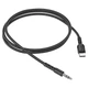 Аудіо кабель Hoco UPA17 Type C to Aux 3.5mm Чорний - зображення 4