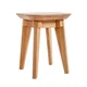 Табурет PARIS з масиву буку 350*350*450мм KROKWOOD - зображення 1