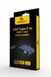 Адаптер Cablexpert HDMI+VGA - USB Type-C (F/M), 0.15 м, Black (A-USB3C-HDMIVGA-01) - зображення 2