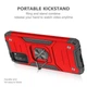 Чохол Protector для Xiaomi Redmi 9T протиударний бампер з підставкою Red - зображення 2