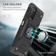 Чехол Protector для Xiaomi Redmi 9T бампер противоударный с подставкой Black - изображение 3