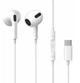 Наушники Baseus Encok Type-C lateral in-ear Wired Earphone C17 NGCR010002 White - изображение 1