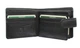Чоловічий шкіряний гаманець Visconti HT13 Strand BLK - зображення 2