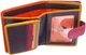 Гаманець жіночий шкіряний Visconti RB40 Bali (Orange Multi) - изображение 5