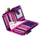 Гаманець жіночий шкіряний Visconti RB100 - Bermuda (berry multi) - изображение 4