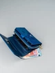 Кошелек женский кожаный ROVICKY 8806-SBR синий - изображение 8