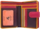 Гаманець жіночий шкіряний Visconti RB51 - Fiji Orange Multi - изображение 2
