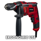 Дриль ударний Einhell TC-ID 720/1 E (4259848) - зображення 2