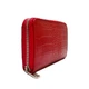 Кошелек женский кожаный Italian fabric bags 2451 red - изображение 3