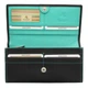 Жіночий шкіряний гаманець Visconti CD21 Topaz BLK/AQUA - изображение 3