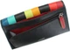 Гаманець жіночий шкіряний Visconti STR4 Kos c RFID Black Multi - изображение 3