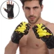 Снарядные перчатки шингарты кожаные Zelart 4224 Black-Yellow размер L - изображение 1