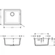 Мойка кухонная Hansgrohe S51 S510-U450/43431380 (43431380) - изображение 2