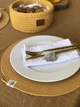 Сервировочный коврик подставка под тарелку ZHDANOVA BAGS&HOME горчичный - изображение 6