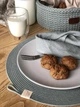 Сервировочный коврик подставка под тарелку ZHDANOVA BAGS&HOME эвкалиптовый зелёный - изображение 3