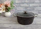 Кастрюля O.M.S. Collection 3116-22 см 3,4 л Black - изображение 1