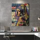 Картина Холстович Follow your art 75x100 см. Картина девушка с жемчужной серёжкой для офиса, гостиной, спальни, интерьера - изображение 4
