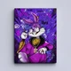 Картина Холстович Kingdom Bugs Bunny 30x40 см. Интерьерная картина для офиса, гостиной, спальни, подарок боссу - изображение 5