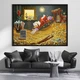 Картина Холстович Scrooge McDuck 110x150 см. Интерьерная картина для офиса, гостиной, спальни, подарок боссу - изображение 2