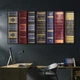 Картина Холстович Success library 60x120 см. Інтер'єрна картина з книгами для офісу, вітальні, спальні - зображення 3