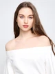 Топ Vero Moda 317201507 XL (82761XL) Белый - изображение 4