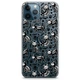 Чохол силіконовий для Apple IPhone 13 Pro Max від Lex Altern (Чорний котик, скелет, лапка, геловін) - зображення 3