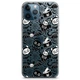 Чохол силіконовий для Apple IPhone 12 mini епл айфон 12 міні від Lex Altern (Кіт -скелет, милий кажан, Хеллоуїн, чорна кішка, Інтернет) - зображення 2