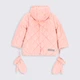Детская зимняя куртка для девочки Coccodrillo Outerwear Girl Newborn ZC2152101OGN-033 80 см Розовая (5904705926816) - изображение 2