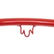 Баскетбольное кольцо Sportko KB-40 диаметр 40 см Red - изображение 4