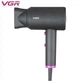 Профессиональный мощный фен VGR-V400 1800-2000 ВТ, с турбо потоком воздуха для сушки и укладки волос - изображение 2