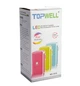 Лампа светодиодная аккумуляторная настольная трансформер складная Topwell 1019, салатовая - изображение 3