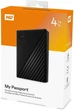 Портативний жорсткий диск WD 4TB USB 3.2 Gen 1 My Passport Black - изображение 7