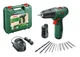 Дриль Bosch EasyDrill 1200 (2 ак.) + Набір сверл і біт (06039D3007) - зображення 1