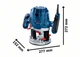 Фрезер мережевий Bosch Professional GOF 130 (06016B7000) - изображение 2